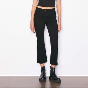 FRAME Le Crop Mini Boot
in Film Noir Black